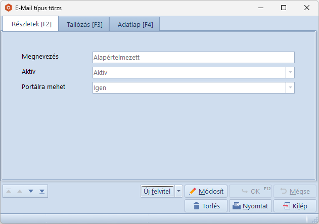 E Mail Típus Törzs