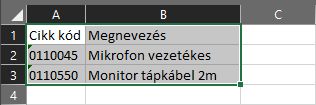 Tömeges Adat Módosítás Excel