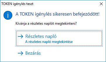 Online Számla Token