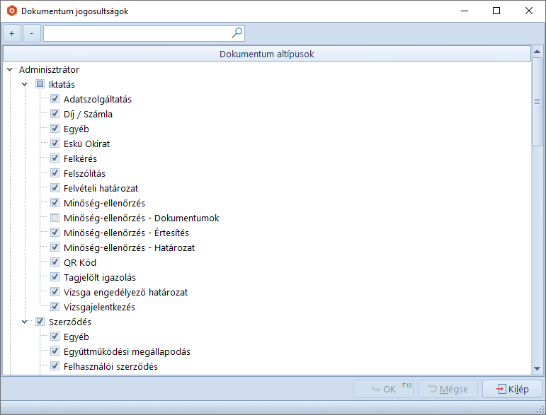 DokumentumJogosultsagok