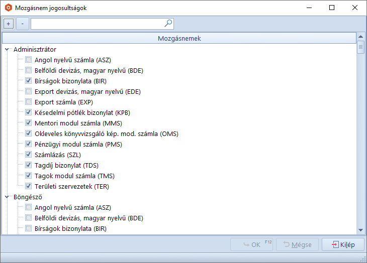 MozgasnemJogosultsagok
