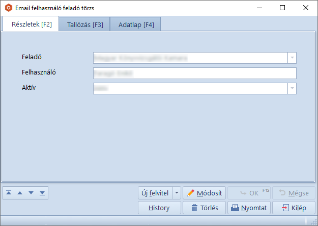 EmailFelhasznaloFeladoTorzs