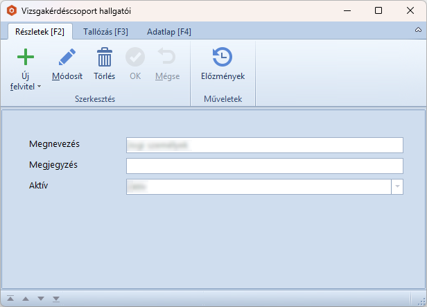 VizsgakerdescsoportHallgatoi